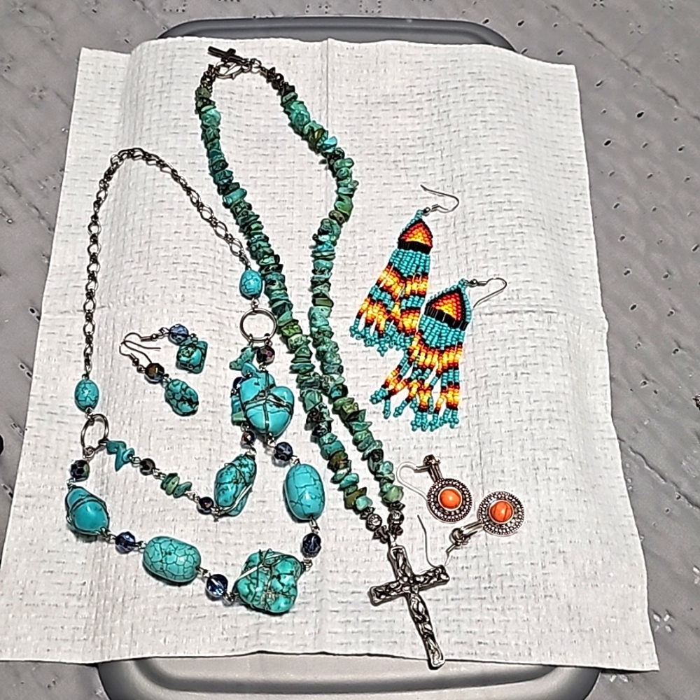 Lot of western jewelry